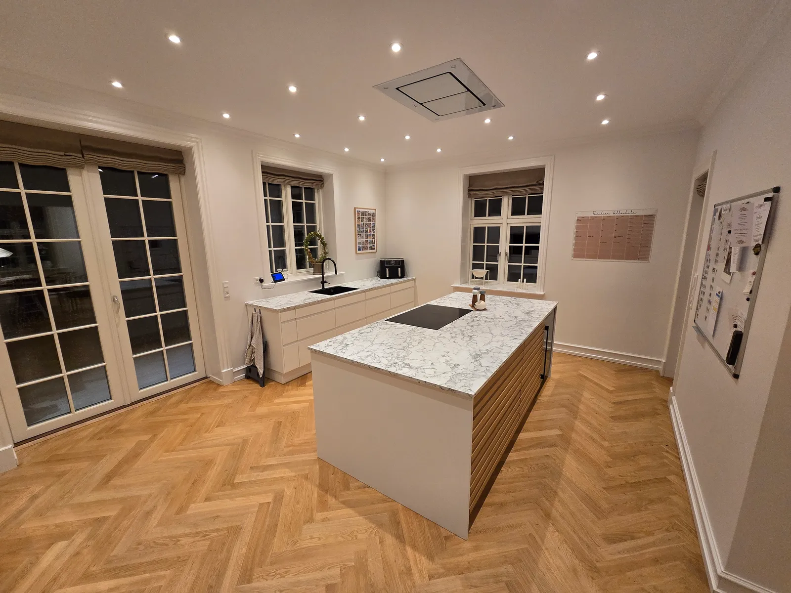 Nyt køkken og indvendig renovering udført af CBV Byg som totalentreprise